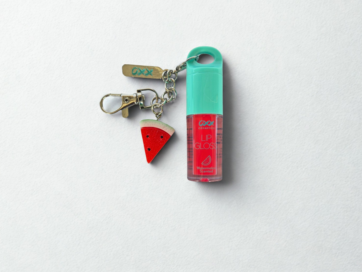 Watermelon Lip-gloss Keychain