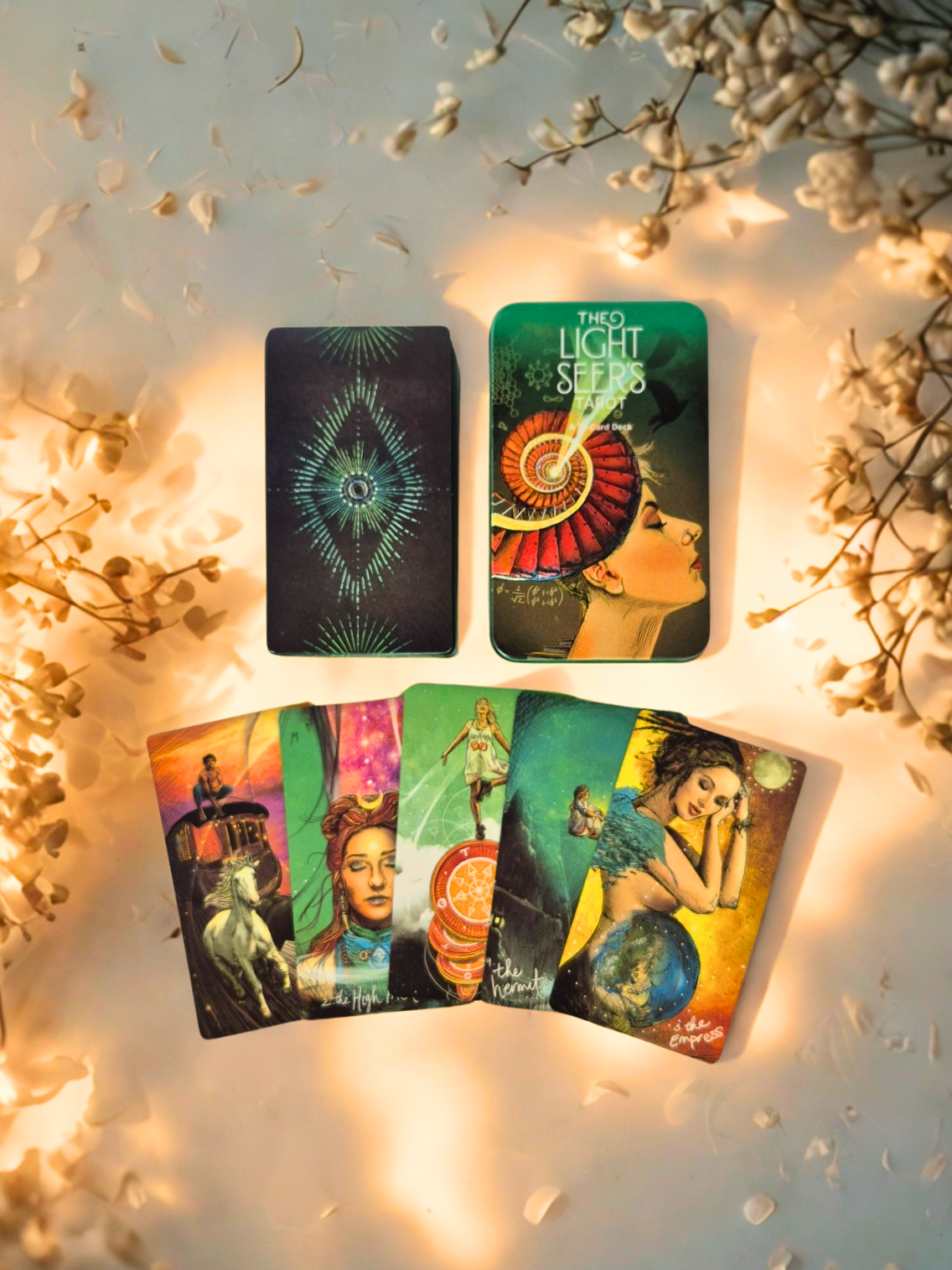 Crystal & Tarot Card Set