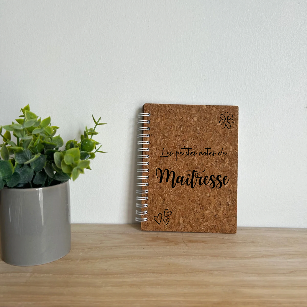 Petit carnet souple liège