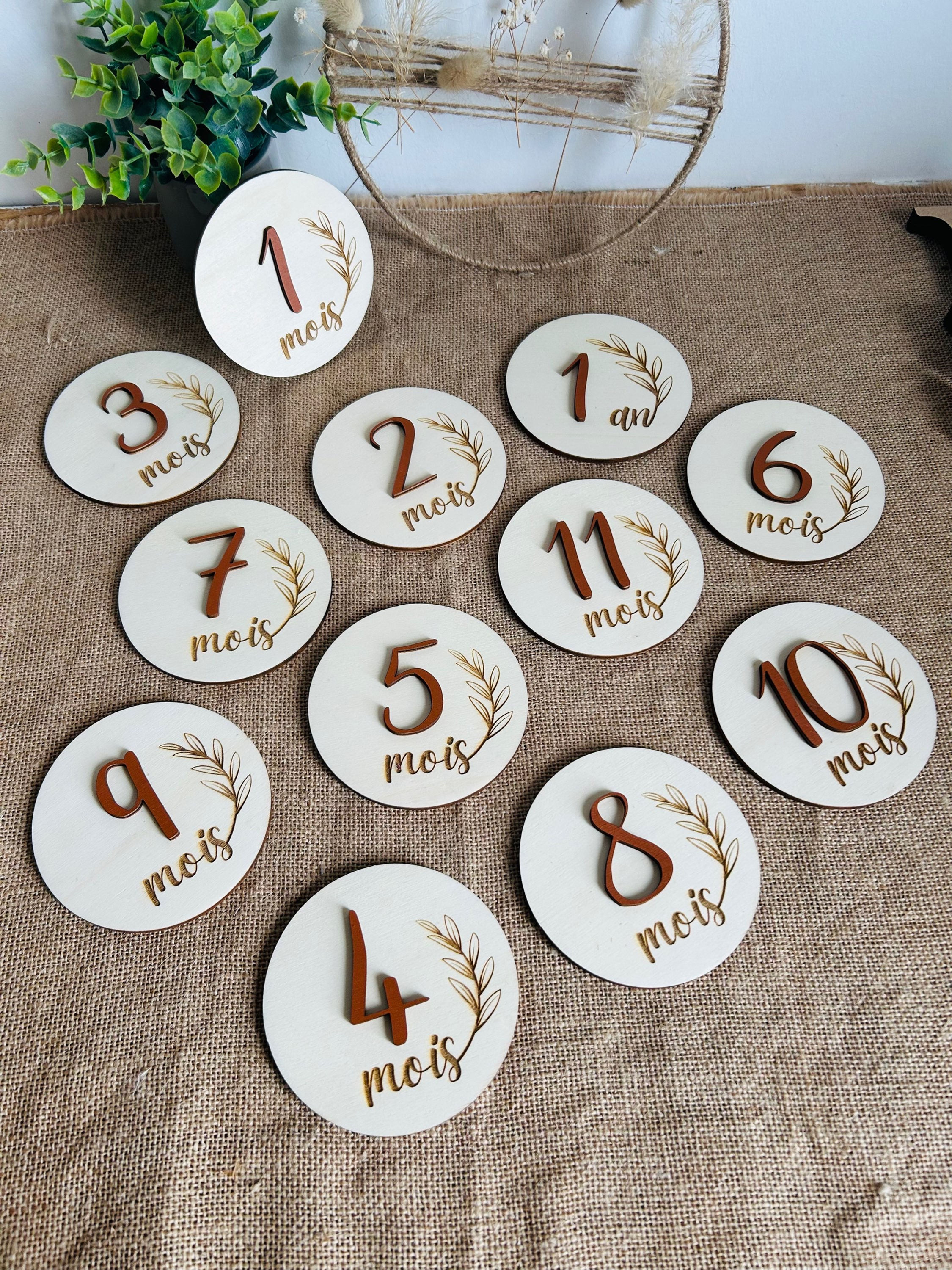 Cartes étapes bébé