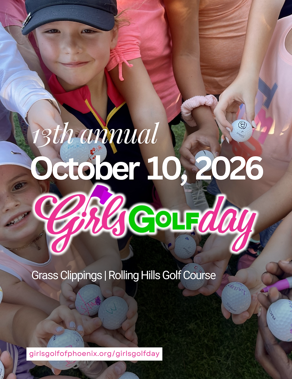 2026 Girls Golf Day - ADULT Volunteers!
