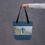 Thumbnail: Large Christian Tote bag. Teal Cross on Arrow Pattern