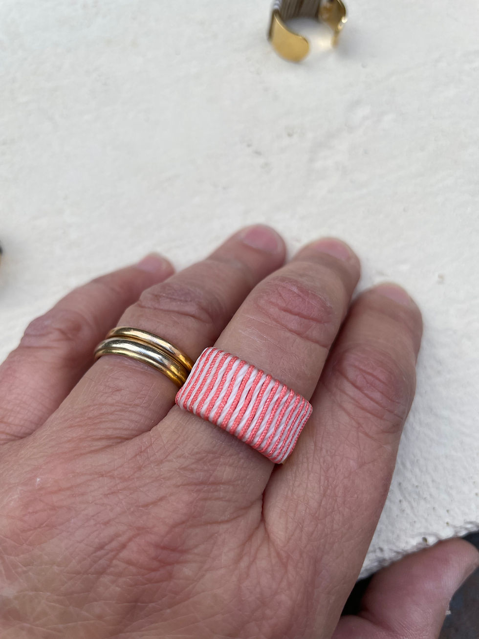 Miniature : Bague rayures 