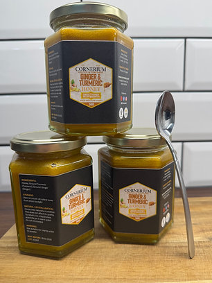 Ginger and Turmeric Honey