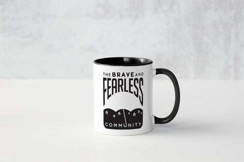 Thumbnail: The Brave And Fearless Community - Ceramic Mug