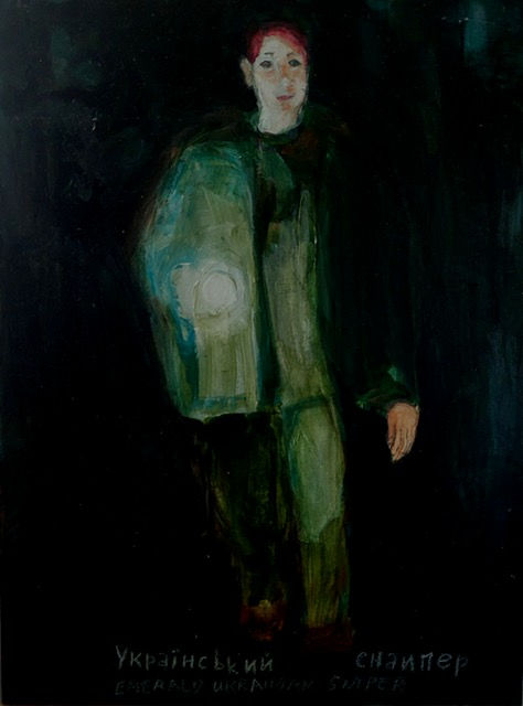 Emerald Ukrainian Sniper