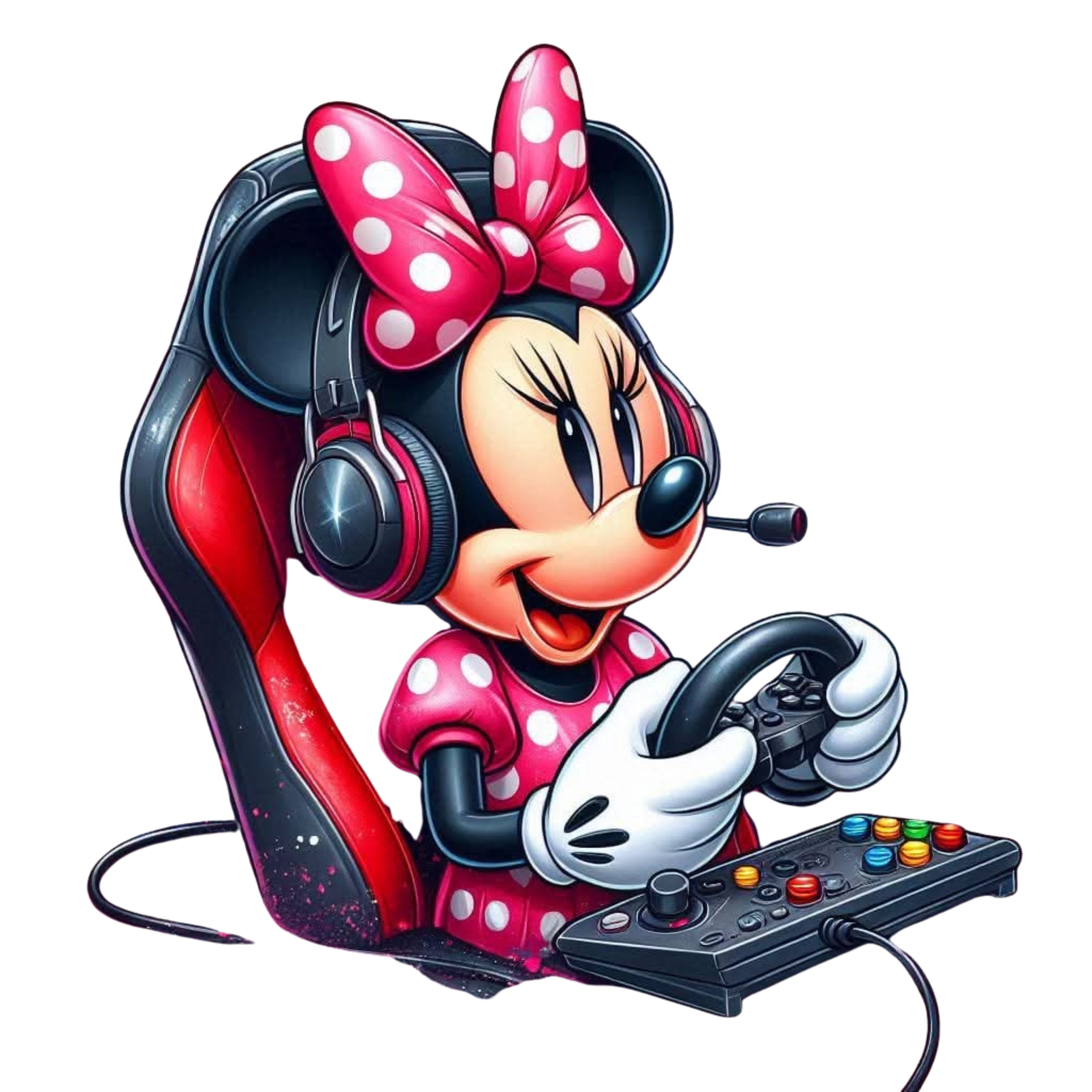 Minnie gamer 2 PNG instant download PNG