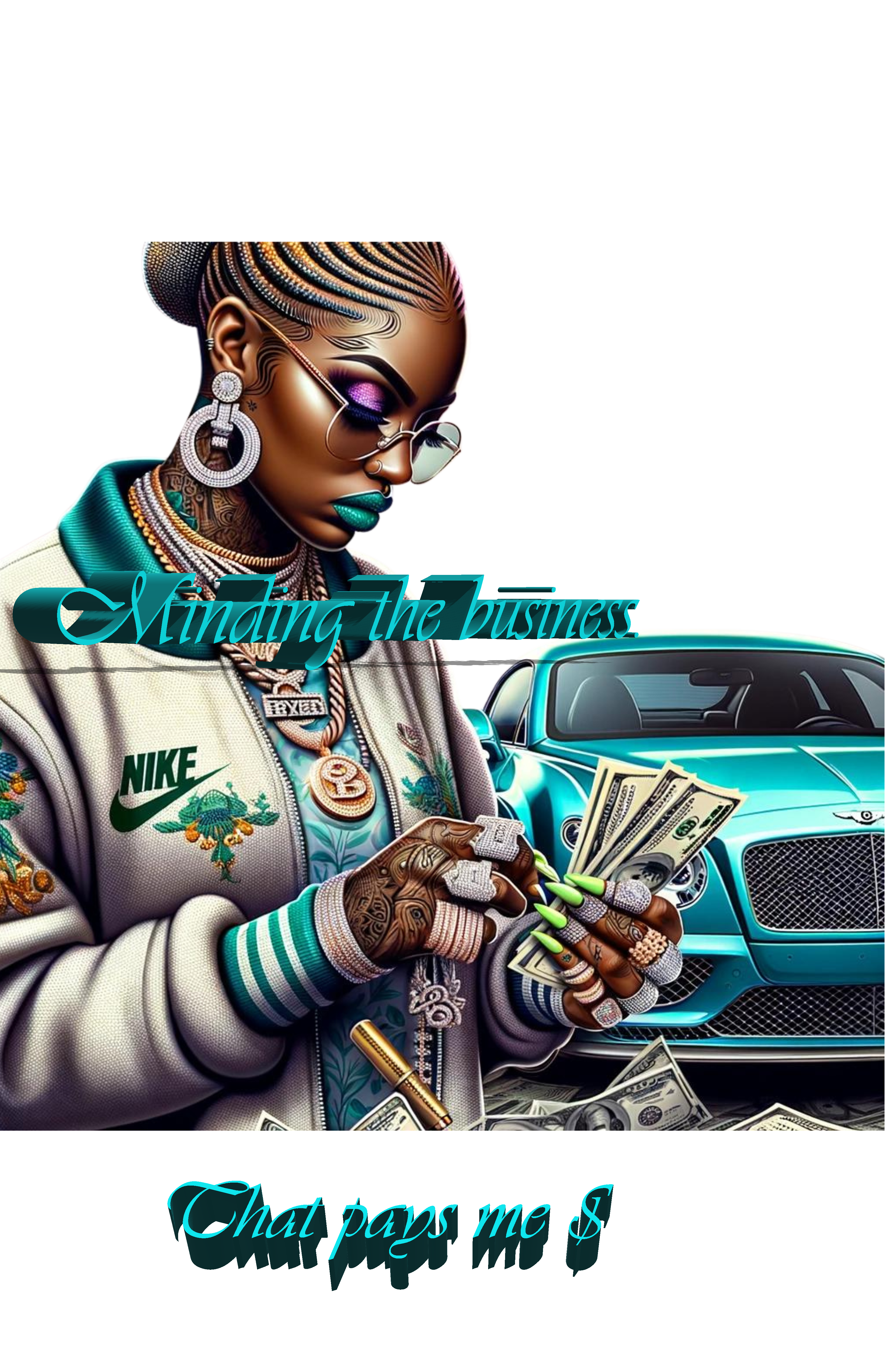 Minding the Business that pays me girl power entrepreneur small business boss Pn