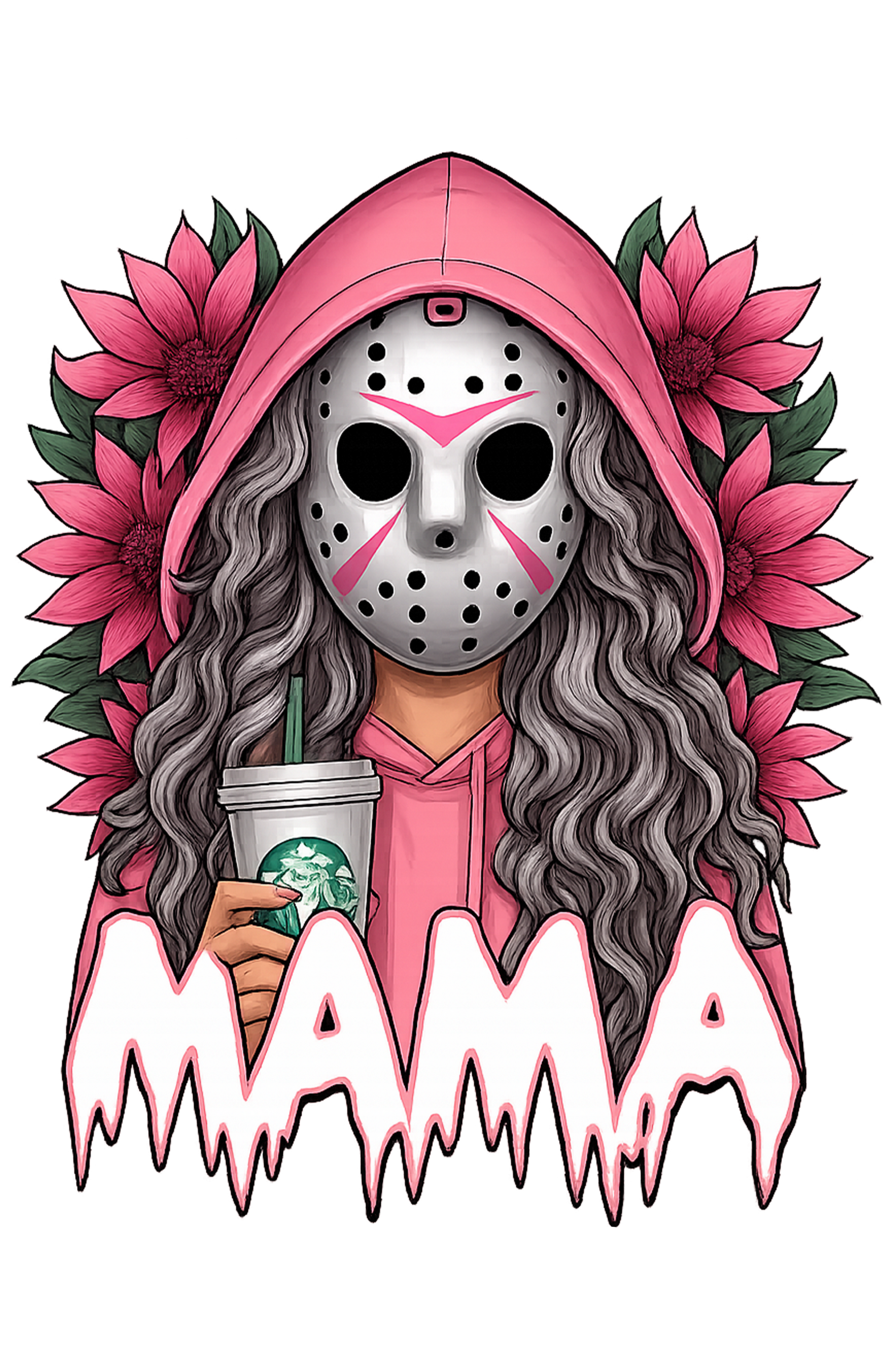 Horror Halloween sublimation PNG, Halloween Png, Retro Halloween png, mama png,
