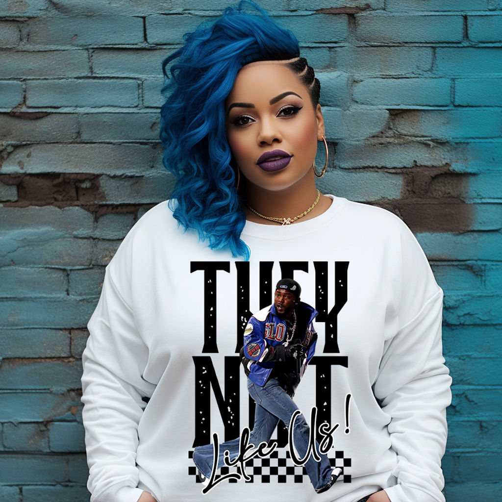 They not like us, Kendrick Lamar, Black PNG digital download, instant download.