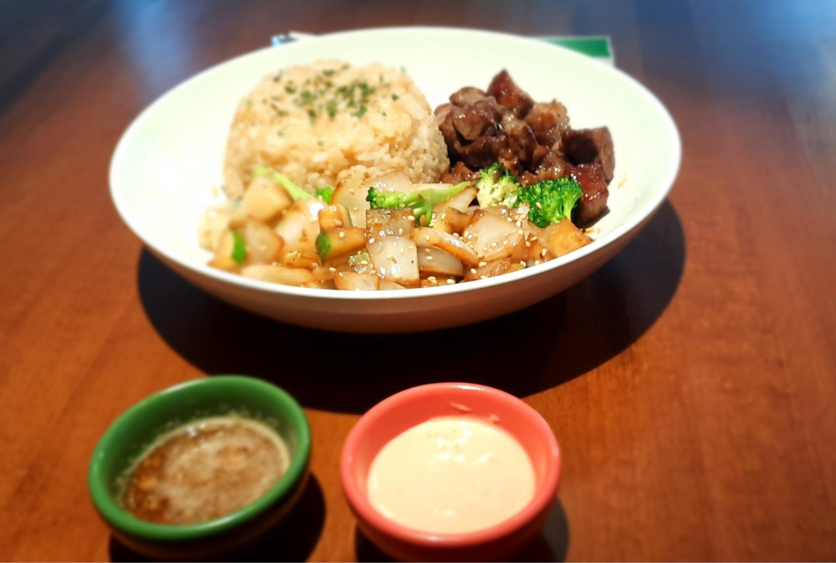 Arranged Food and Objects