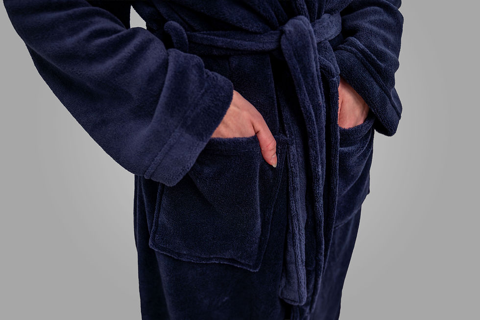 Thumbnail: OLCB2600 CORAL FLEECE BATHROBE