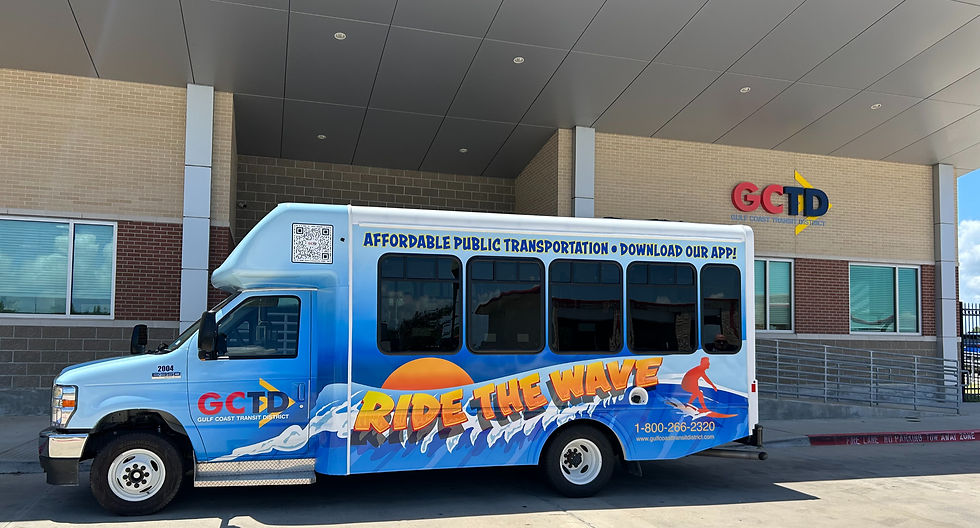 New bus for Gulf Coast Transit District