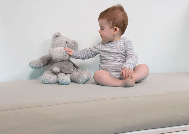 Thumbnail: Cot Bed Size 70 x 140cm Fitted Sheet Protector