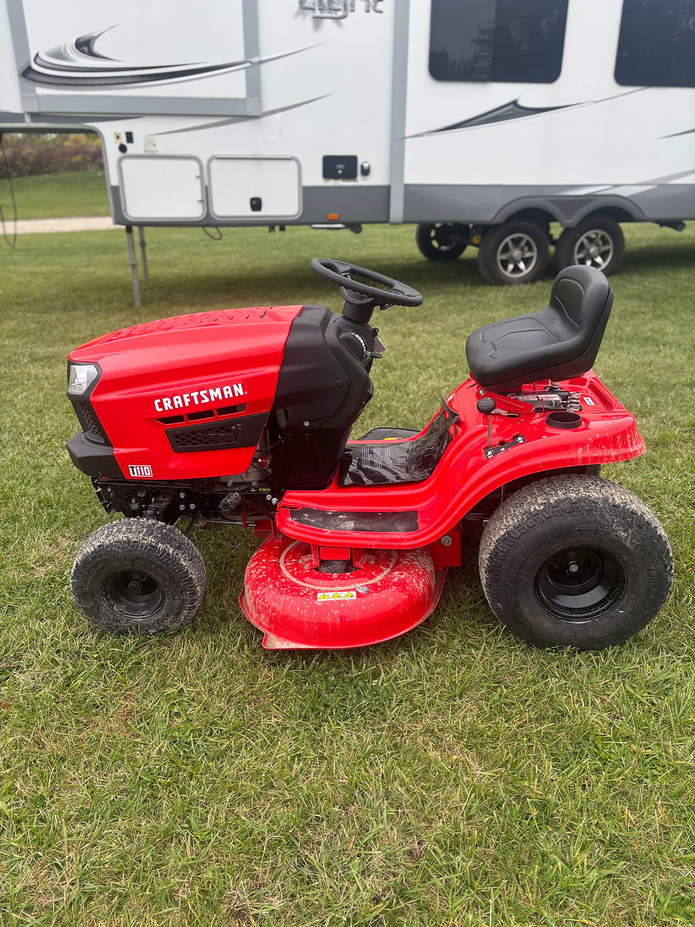 Thumbnail: SOLD | Craftsman T110 Riding Lawn Mower *BRAND NEW*
