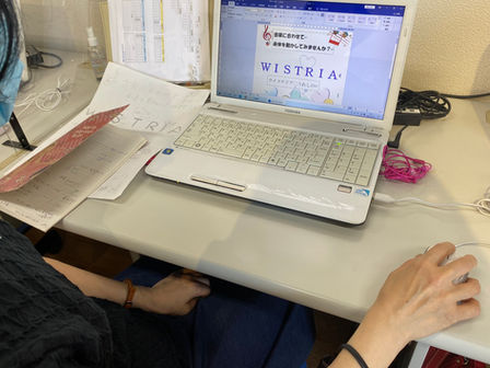 パソコン村大村教室 オリジナルのチラシ作成