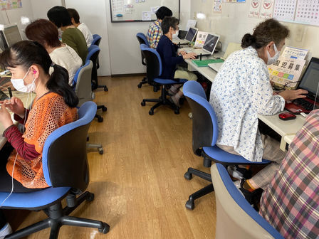 パソコン村大村教室 本日の授業風景
