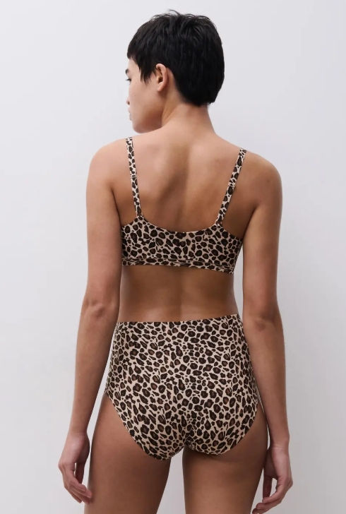Thumbnail: Chantelle Soft Stretch High Waist Brief - Leopard Print