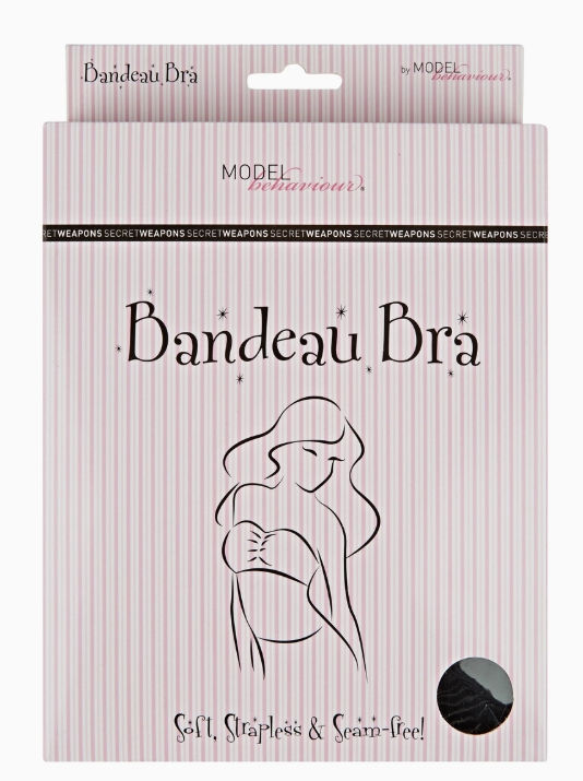 Thumbnail: Secret Weapons Bandeau Bra - Black or Nude