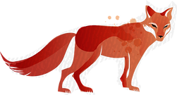 Alaska art fox