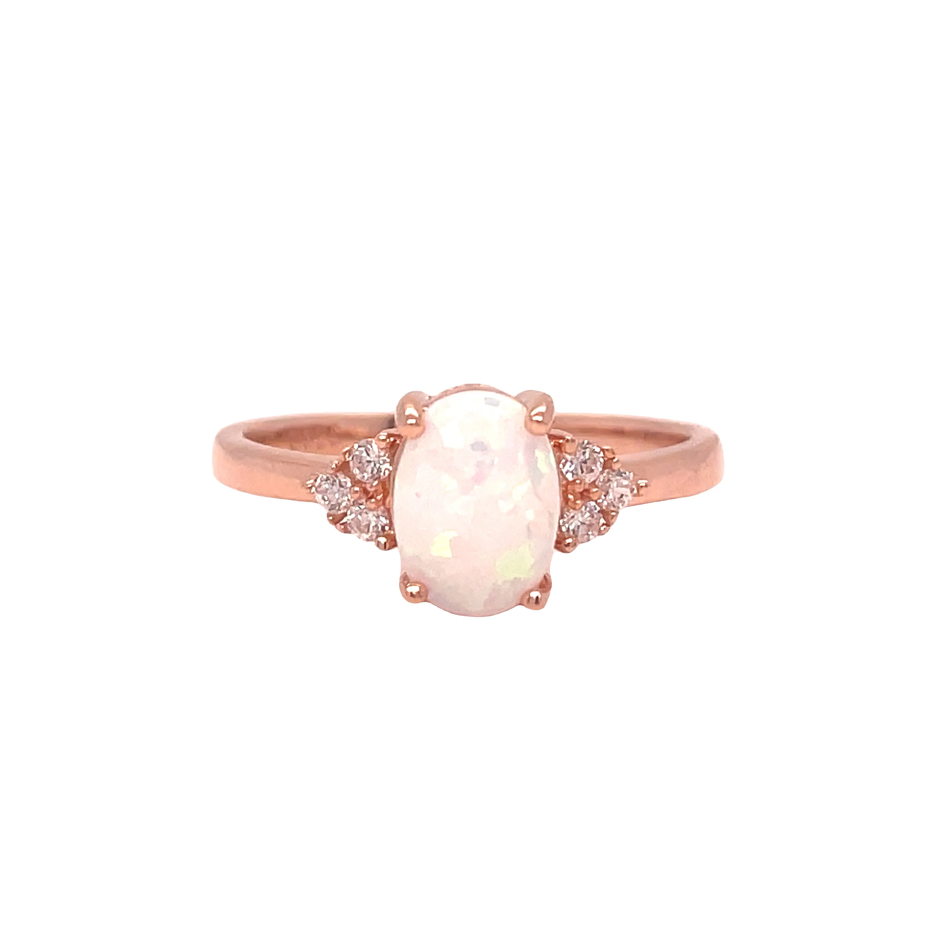 Bague Émilie or rose