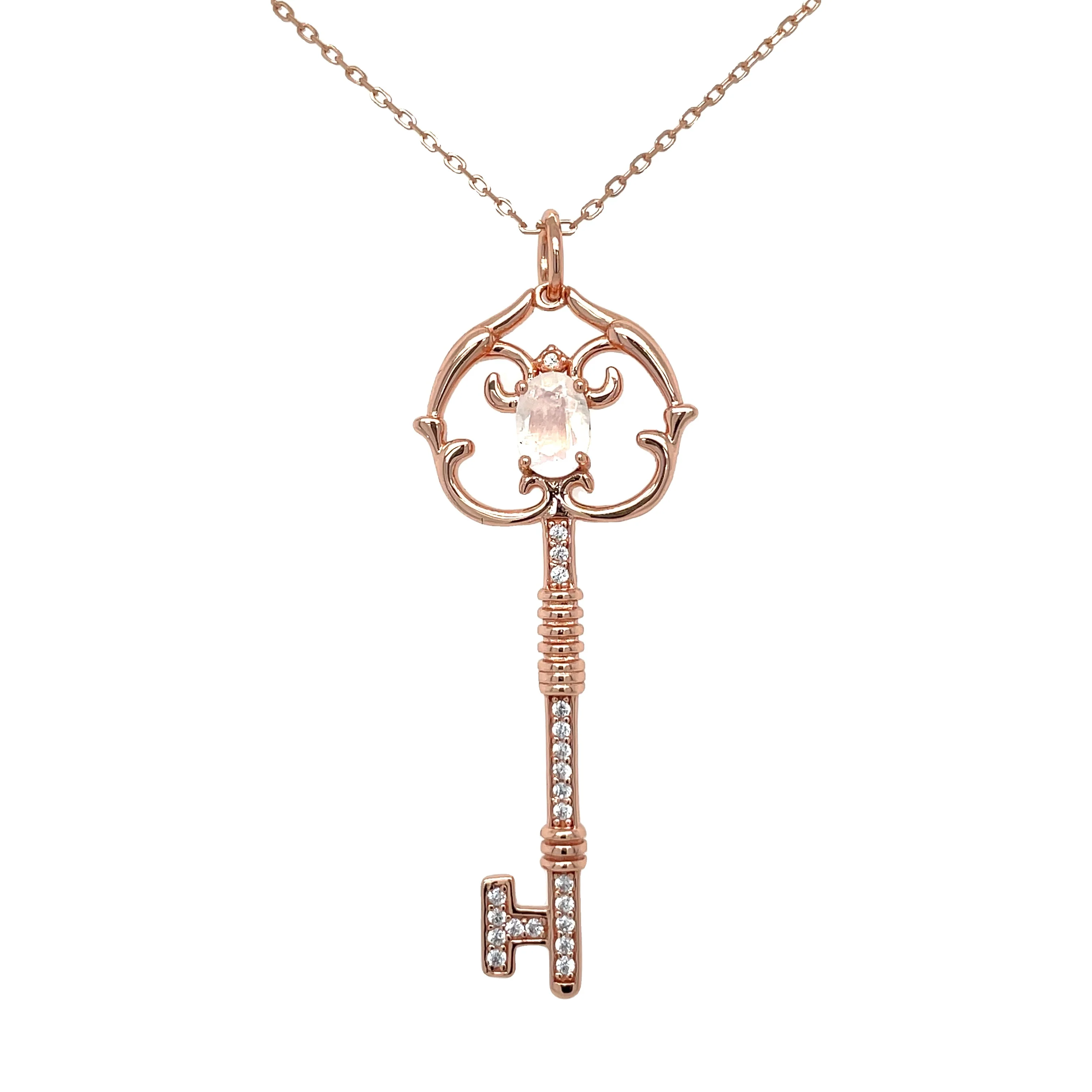 Pendentif Vanessa or rose