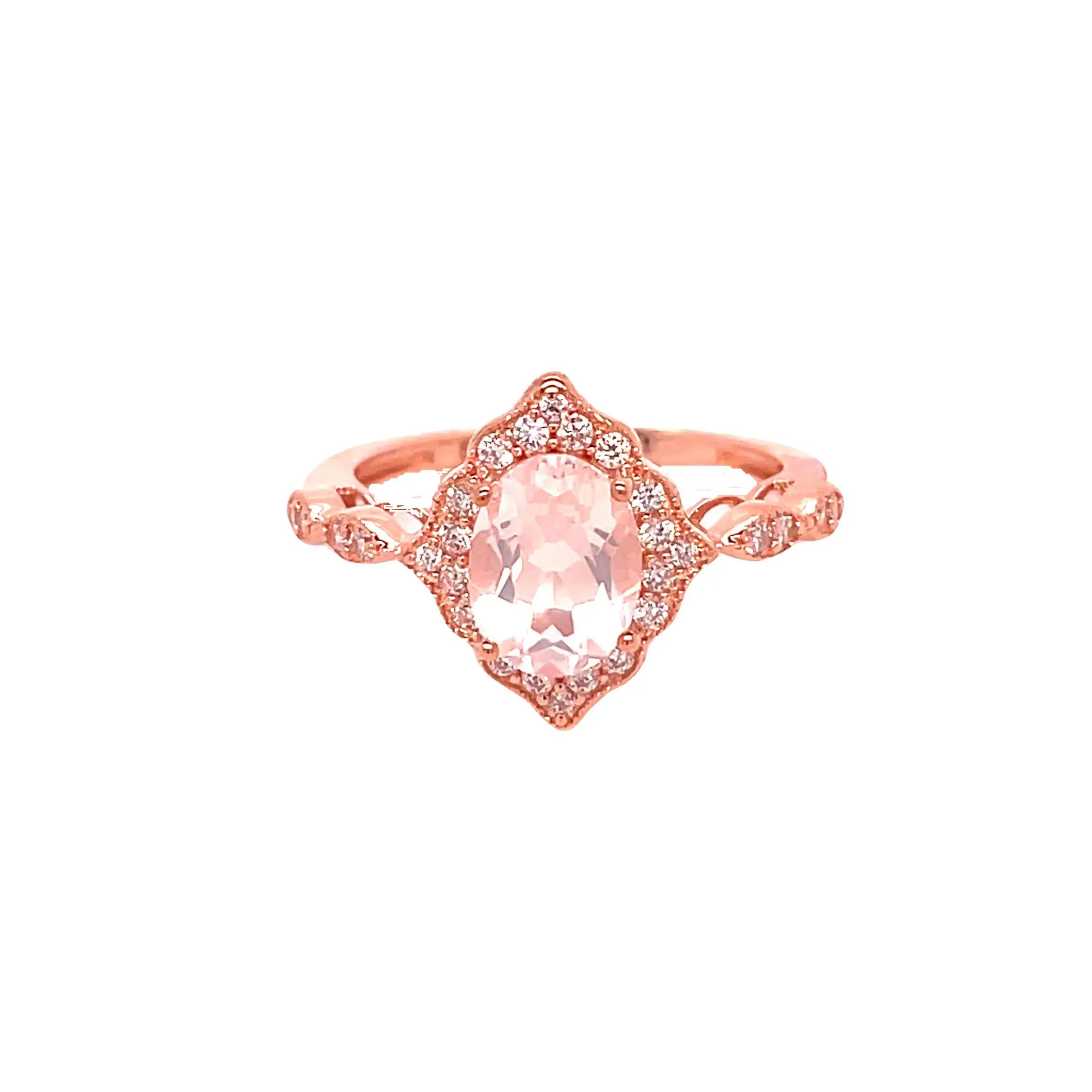 Bague Victoria or rose