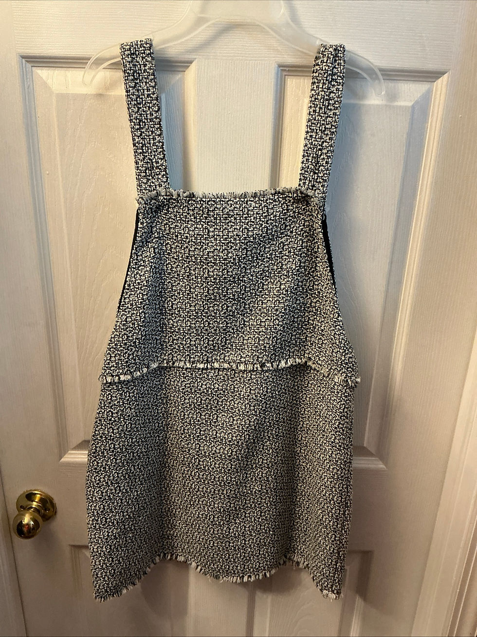 Thumbnail: Forever 21 Frayed Tweed Jumper