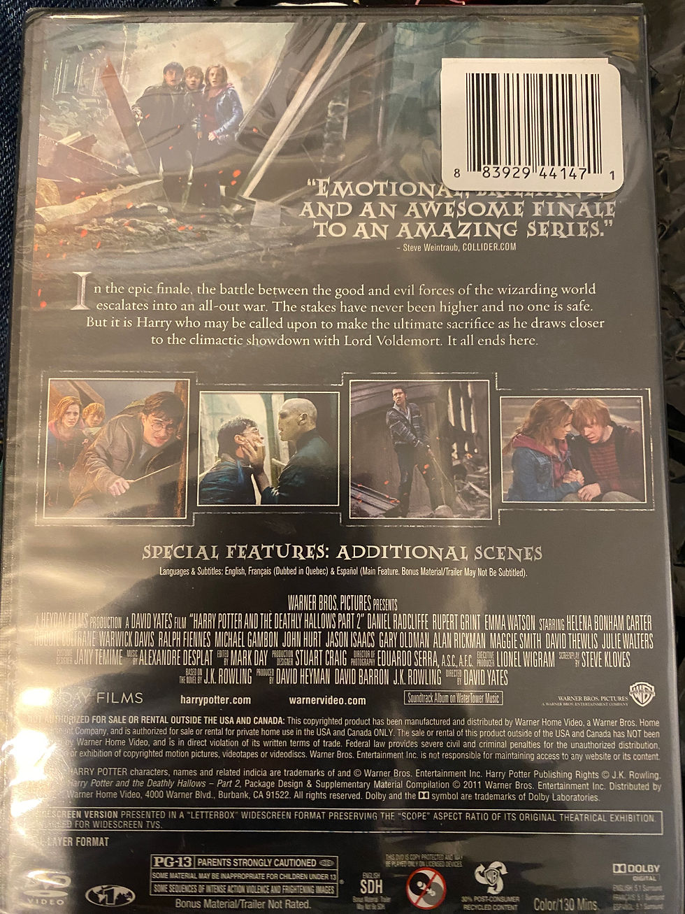 Thumbnail: 🪄 HARRY POTTER MOVIE COLLECTION