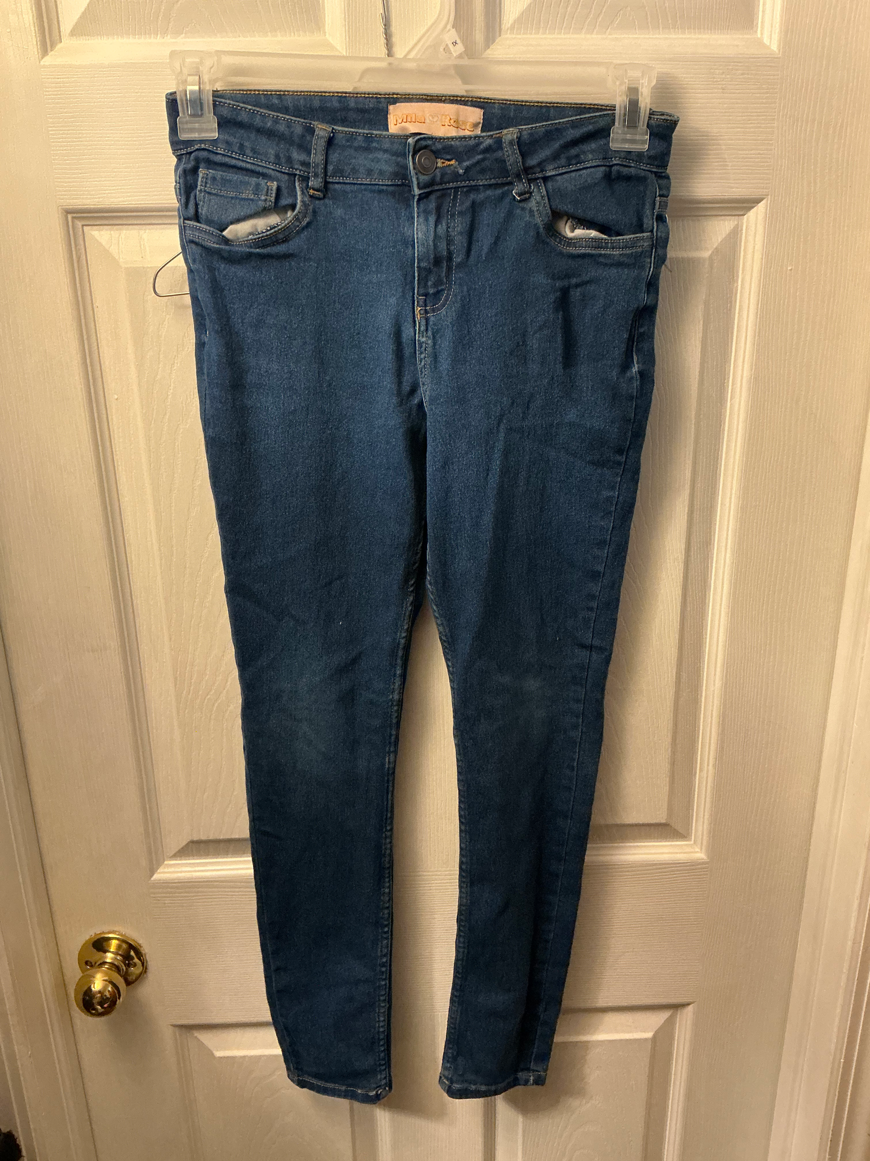 Mila rose blue jeans 
