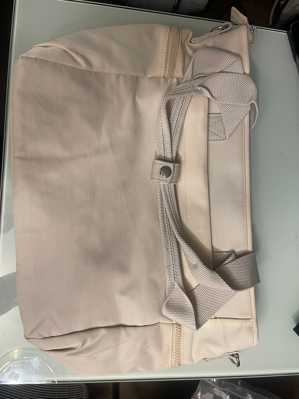 Thumbnail: White waterproof tote bag