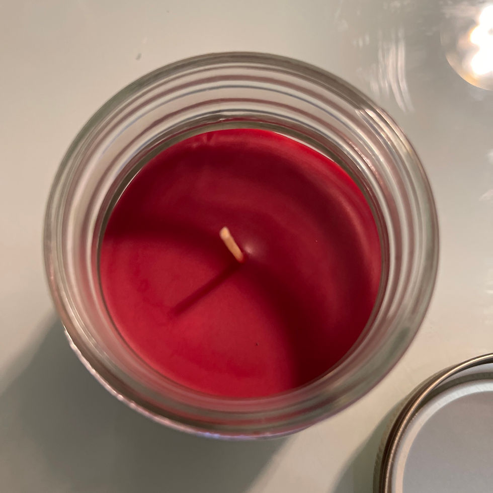 Thumbnail: Scented Candle - Apple Cinnamon, Mason Glass Jar, 3 oz
