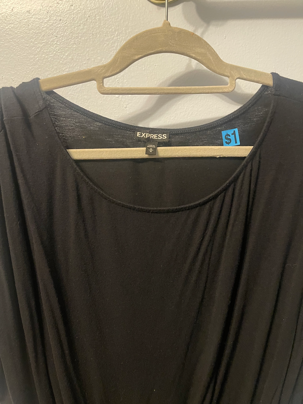 Thumbnail: Express black shirt medium 