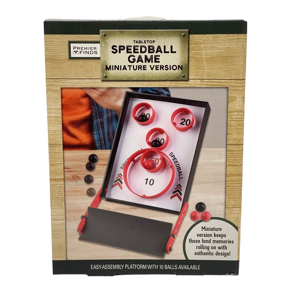 Premier Finds Table Top Speedball Game Mini Version Family Fun Game Brand New 