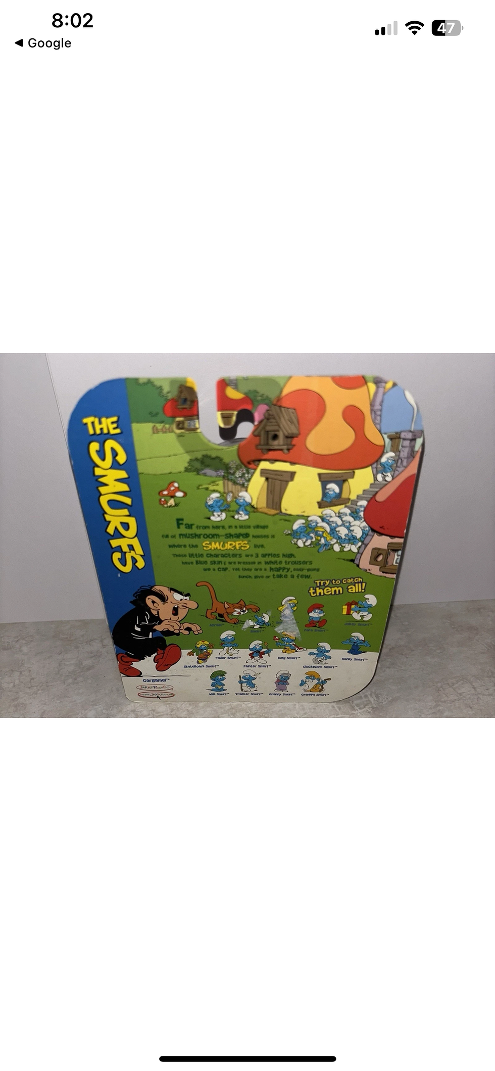 Thumbnail: The SMURFS Gargamel And Azrael The Cat 2 - 2.5 Inch Figures Jakks Pacific 2009