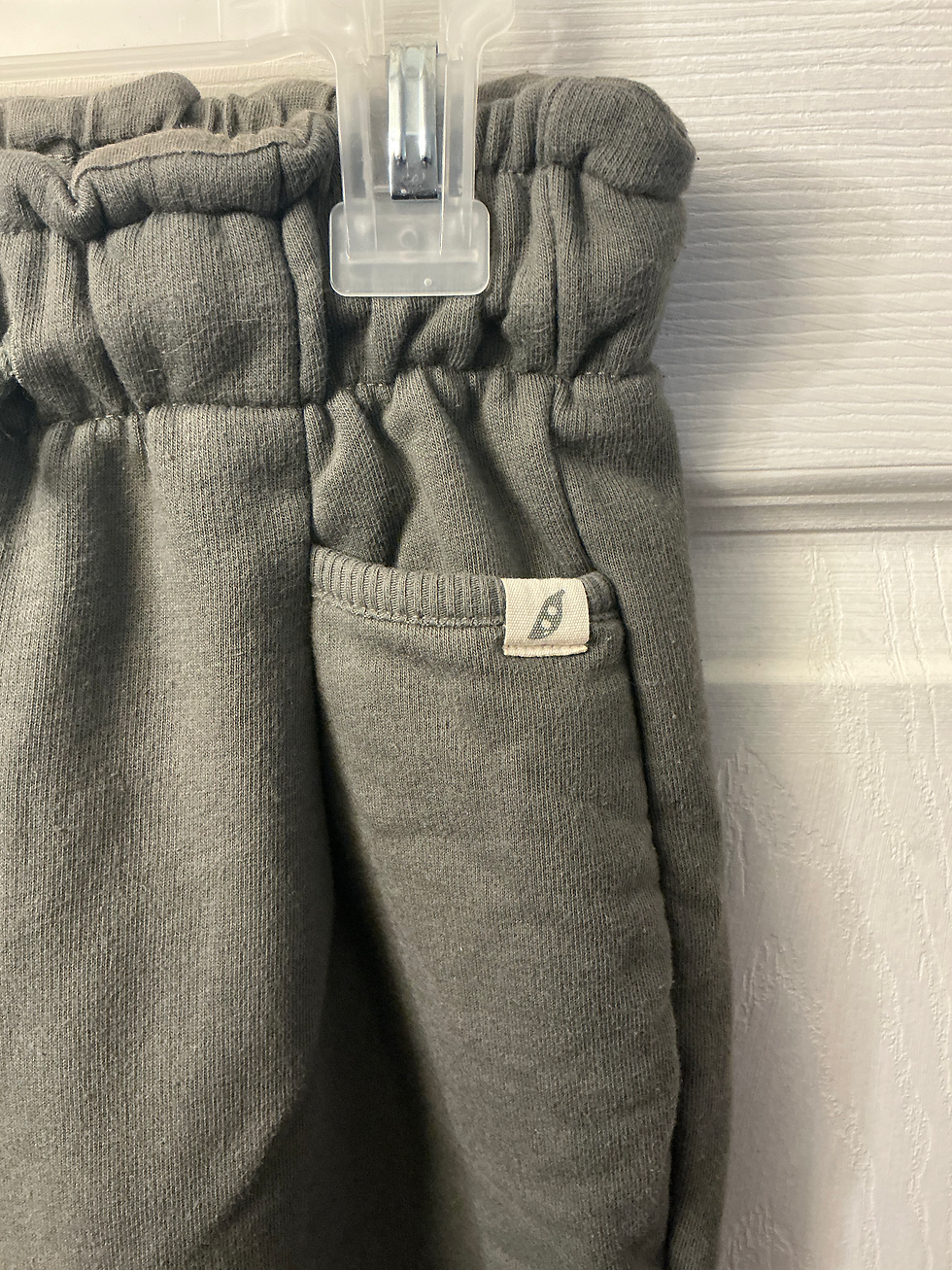 Thumbnail: easy-peasy Toddler Girl French Terry Paperbag Pant, Sizes 3T