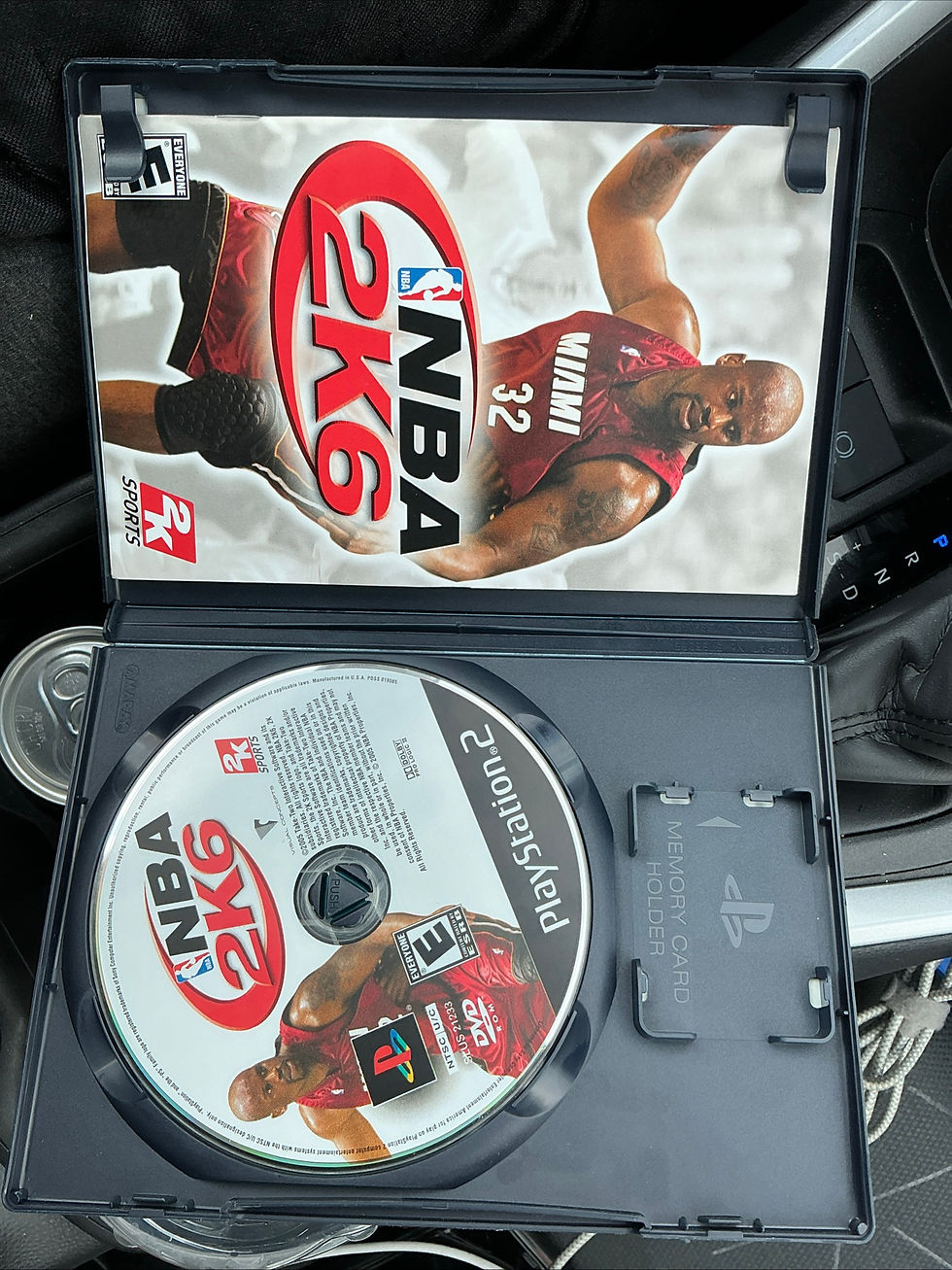 Thumbnail: NBA 2K6 (Playstation 2 , PS2 , 2005) CIB COMPLETE TESTED SHAQ MIAMI HEAT COVER