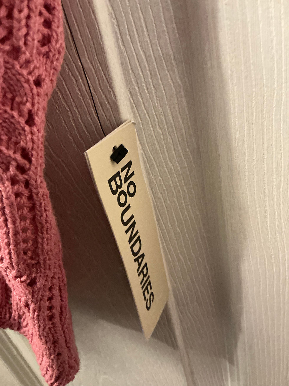 Thumbnail: No Boundaries Crochet Tie-Front Sweater