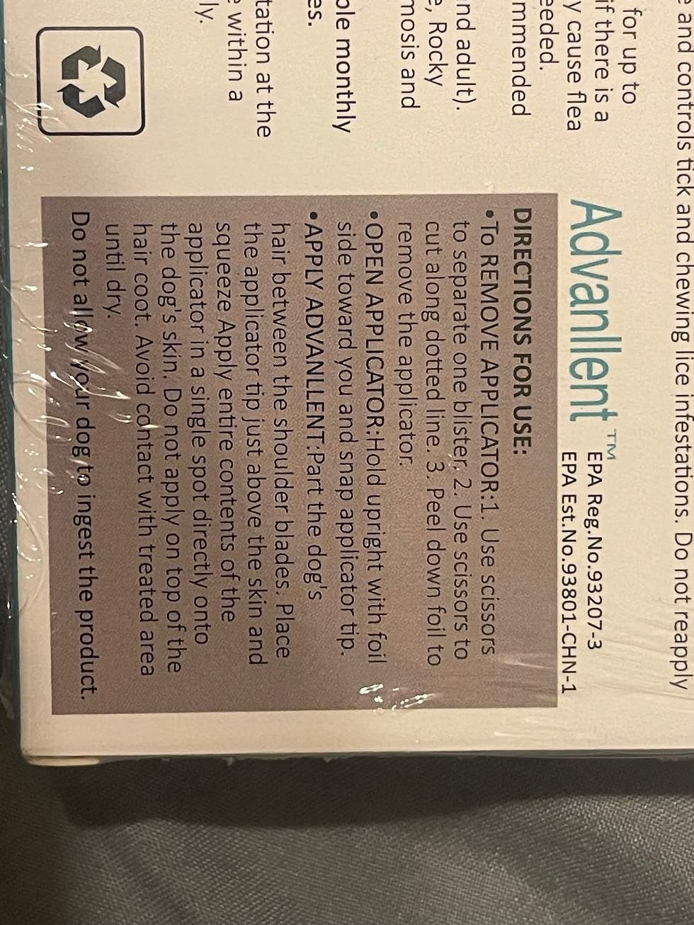 Thumbnail: Advanllent flea remover for dogs 