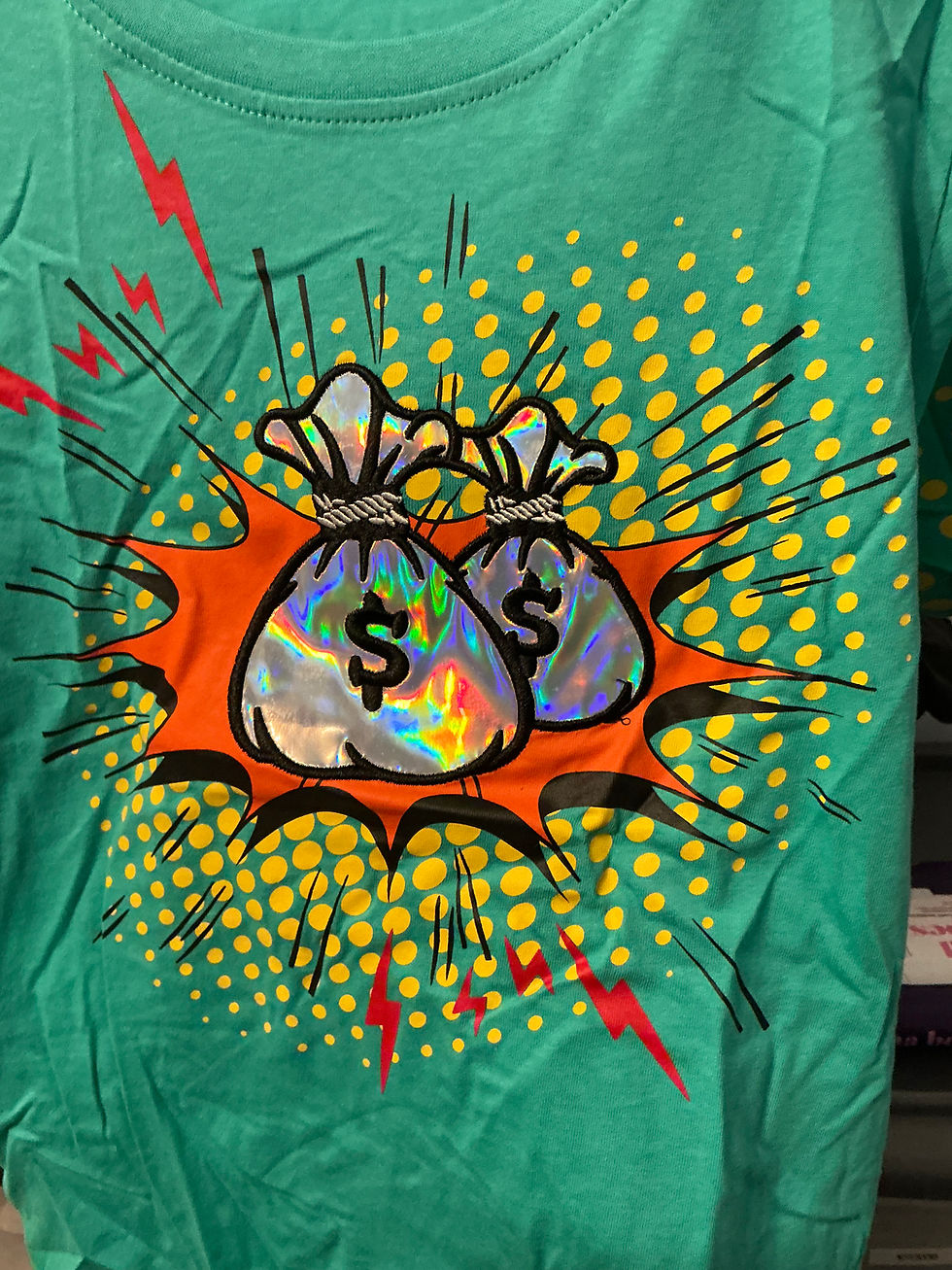 Thumbnail: 💰 Money Bag Graphic Kids T-Shirt