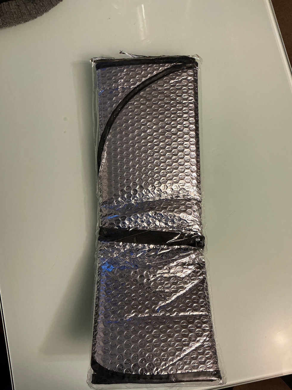 Thumbnail: Foldable Auto Car Front Window Windshield Sun Shade Shield Cover Visor UV Block