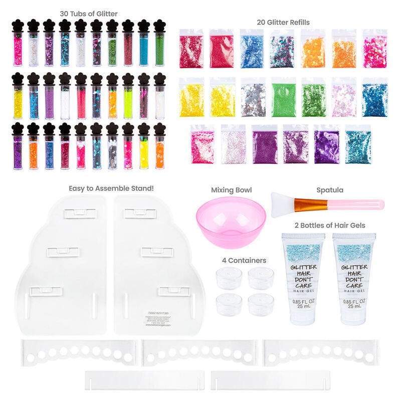 Thumbnail: Fashion Angels Glitter Hair Gel Superset