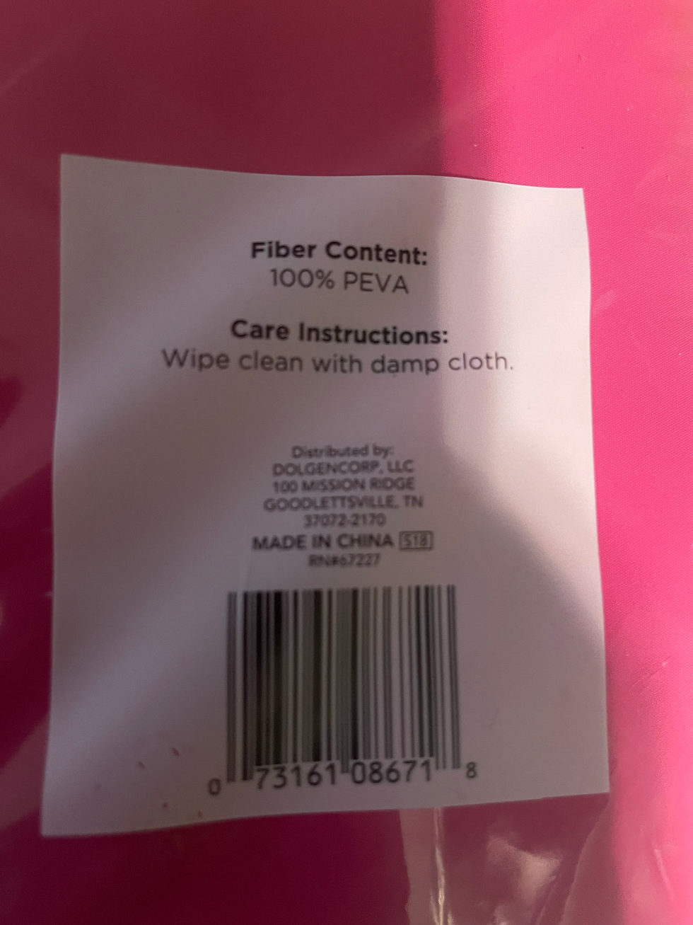 Thumbnail: Comfort bay shower curtain or liner