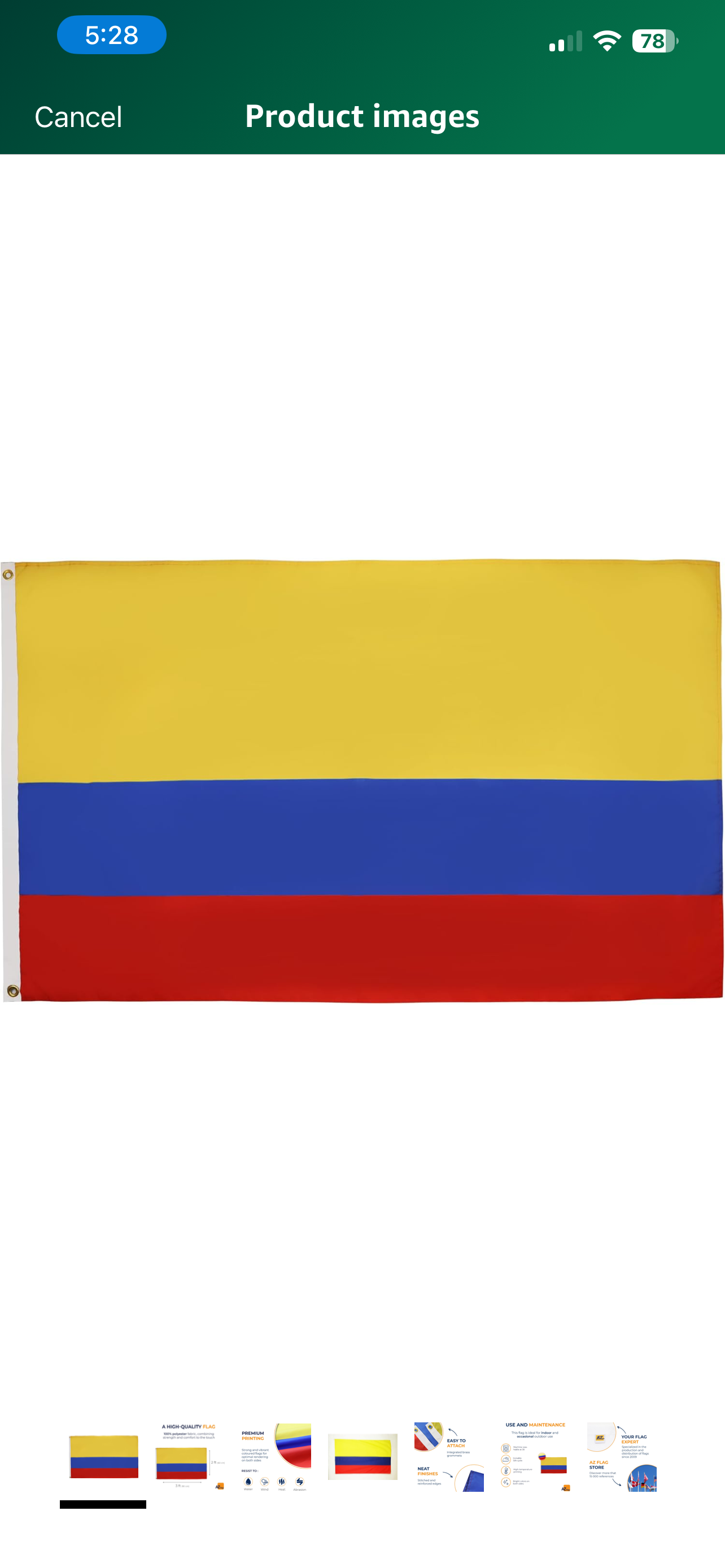AZ FLAG - Colombia Flag - 2x3 Ft - 100D Polyester Colombian Banner with Two Meta