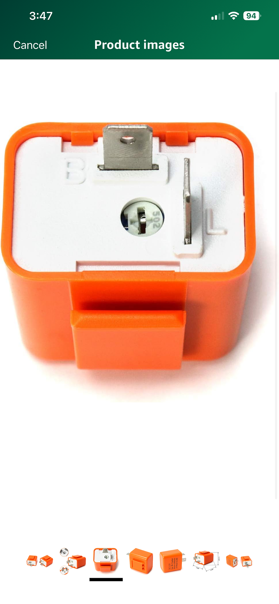 Thumbnail: 12V LED Turn Signal Flasher Relay – Electronic Flasher Module