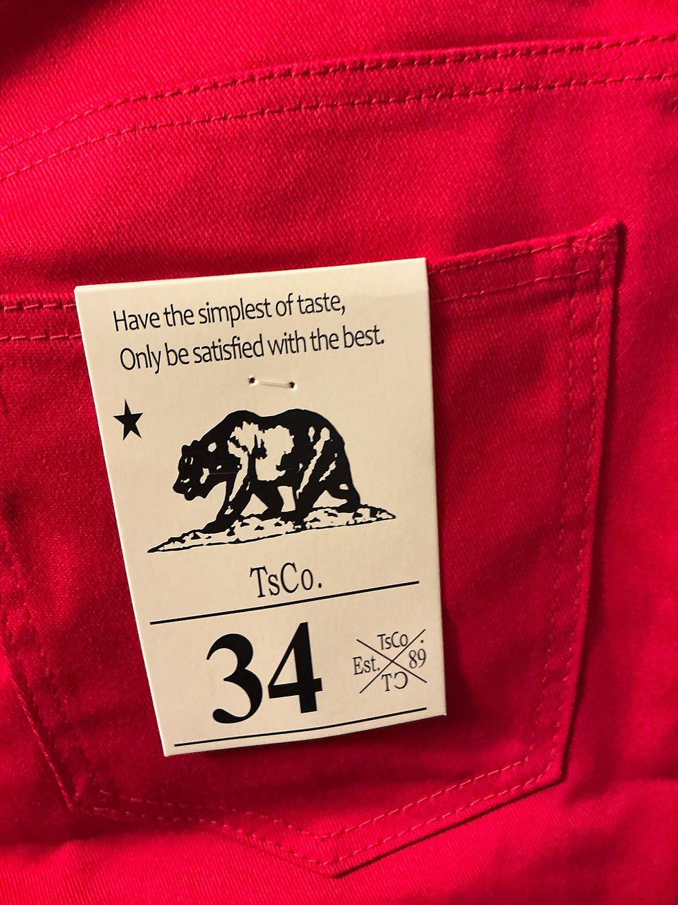 Thumbnail: Trestles Supply Co. Red Moto Shorts – Size 34