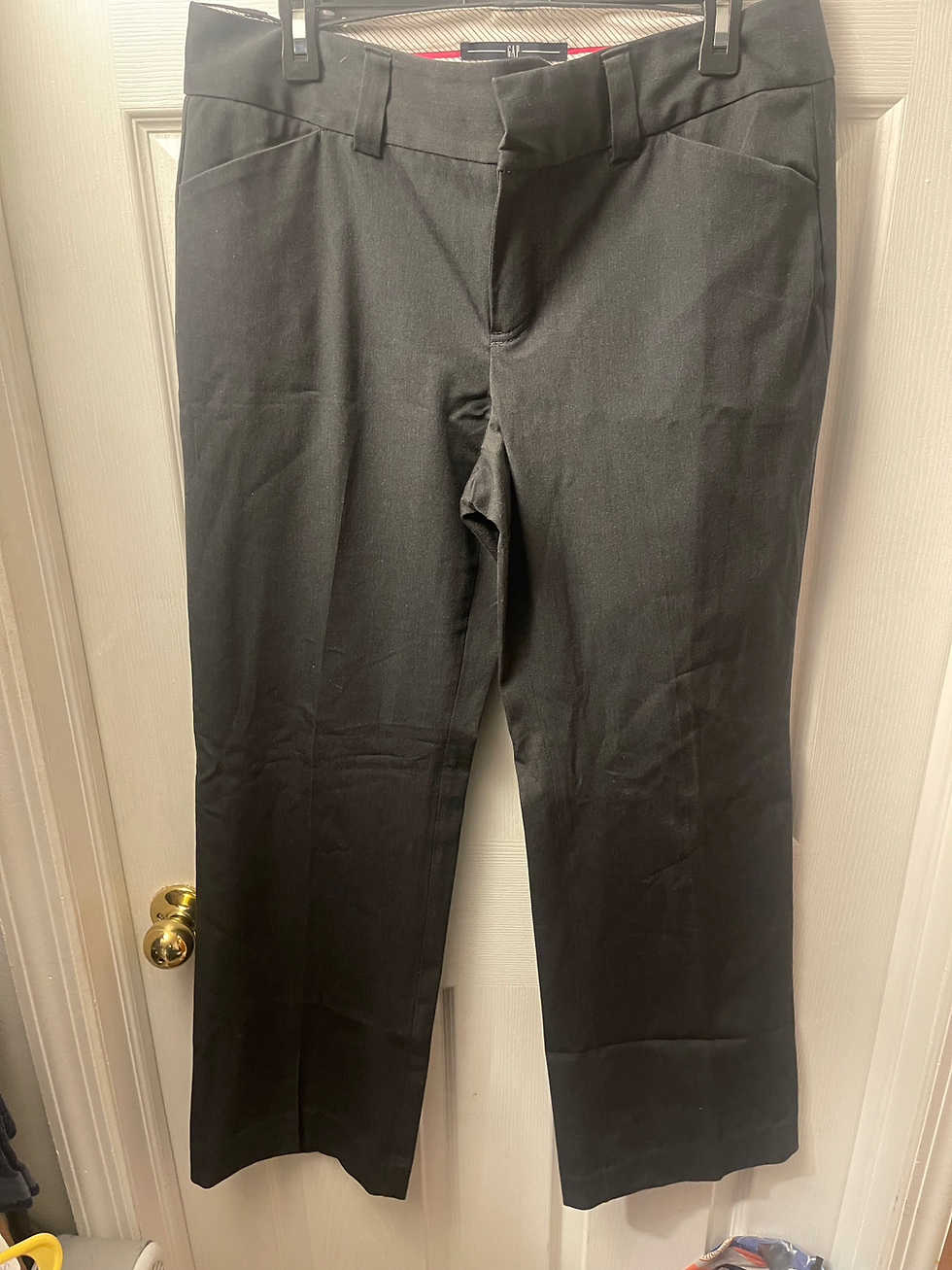 Thumbnail: Gap grey dress slacks 