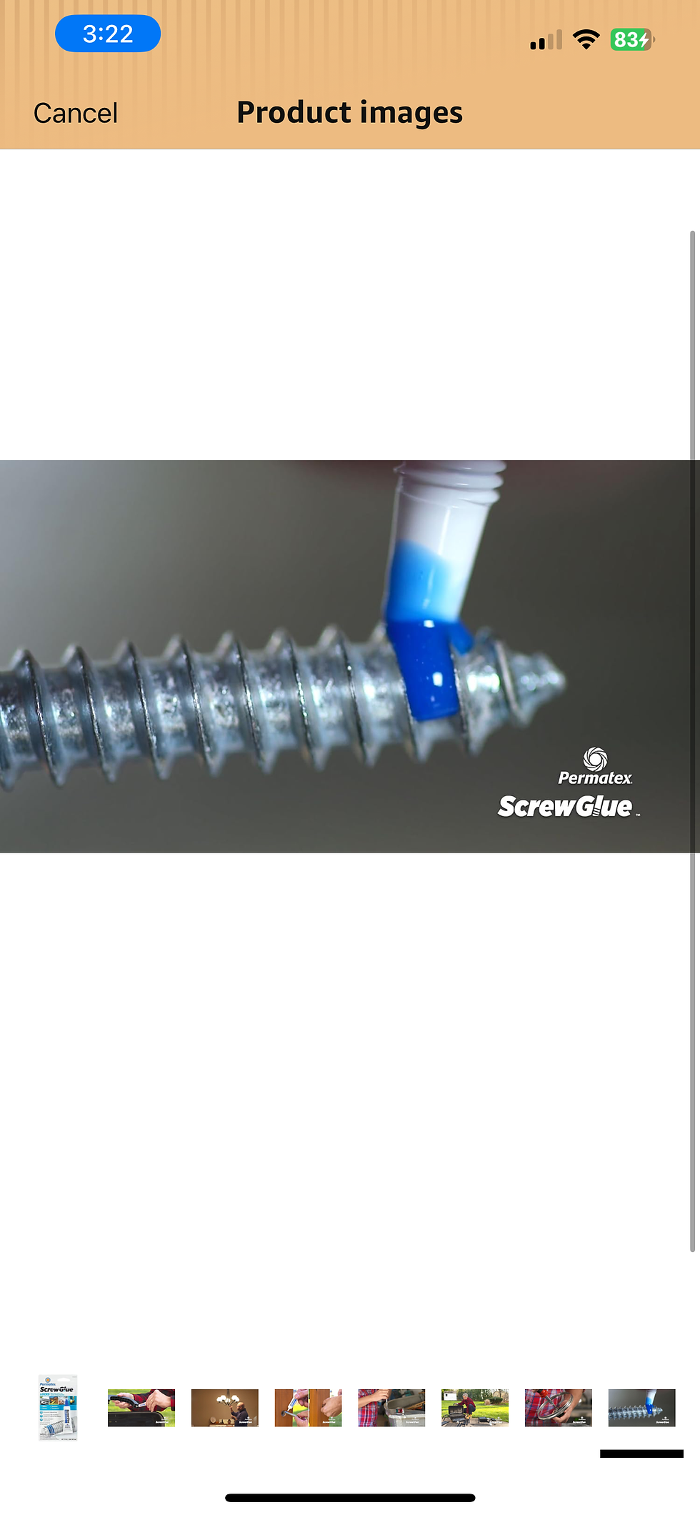 Thumbnail: Permatex 28206 6 mL Screw Glue Locks, 0.18 fl. oz