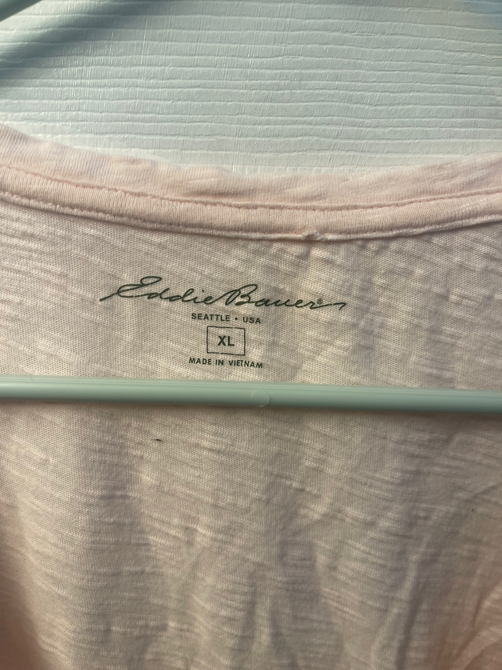 Thumbnail: Eddie Bauer pink shirt XL