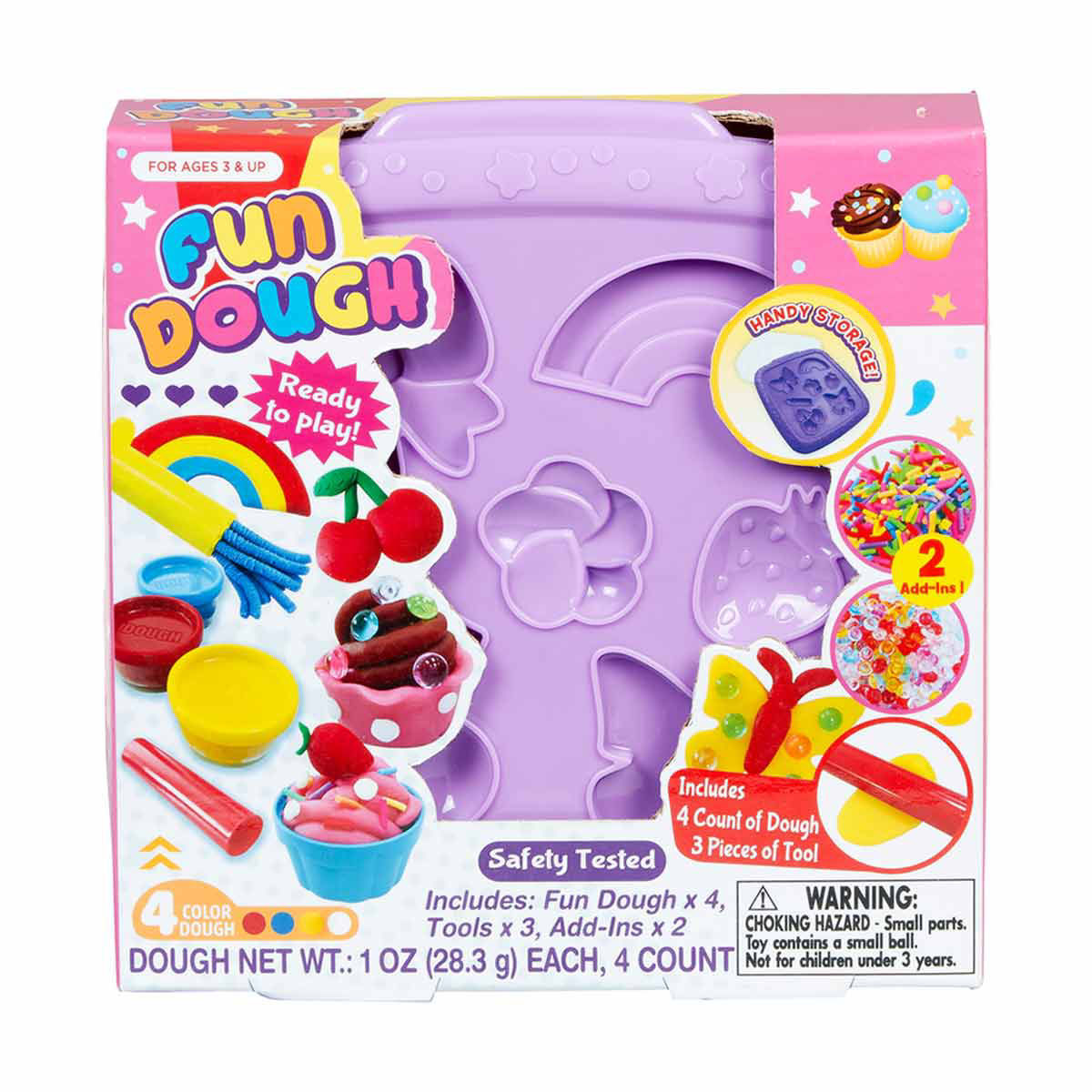 Create and Store Fun Dough Kit, Assorted